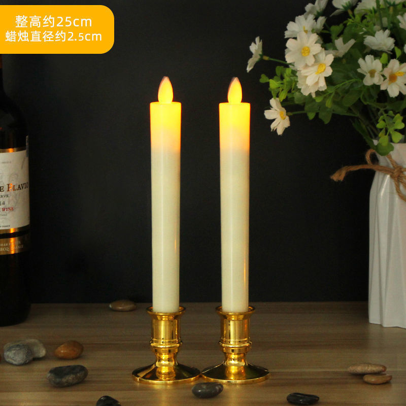 Manufacturer Supplier China cheap plastic led candle decoration led candle fiber optic led candle