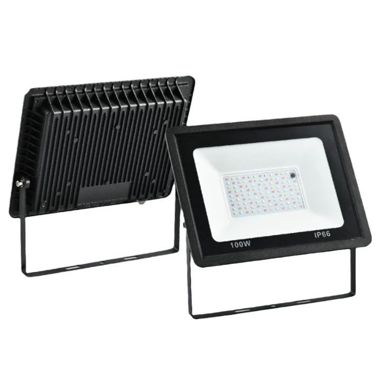 RGB RGBW remote control Outdoor LED Flood 20W 30W 50W 150W 200W 300W IP66 6500K High Brightness Flood lights