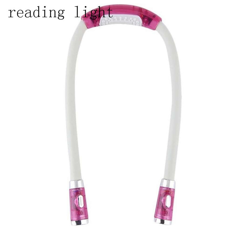 Fashion Hugged Light Portable Led Reading Lamp Woven Sweater Hanging Lamp Cave Lighting Book Light Neck Lamp