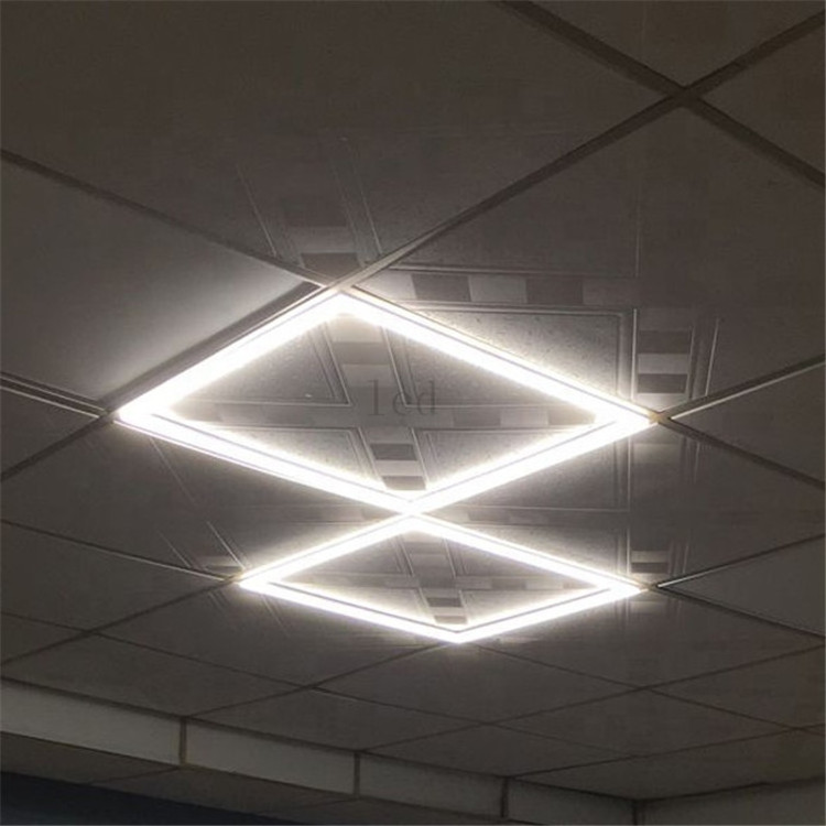 600x600 indoor light fixtures 20w 30w 40w 2ft 4ft ceiling surface mounted led panel light rgb