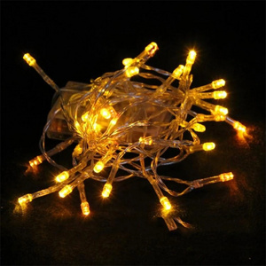 Manufacturer Outdoor Solar LED 50 LEDs string light warm white Outdoor String Lights waterproof String Lights for Porch