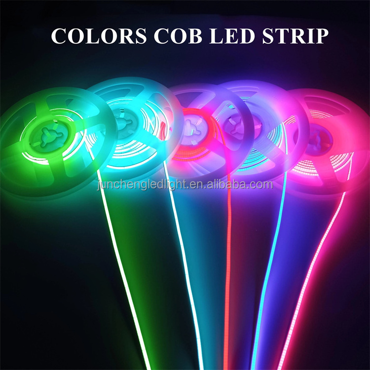 Outdoor modern battery operated cob 120 led 5 meter car smd linear long led strip light Flexible Under Cabinet Tape Lights