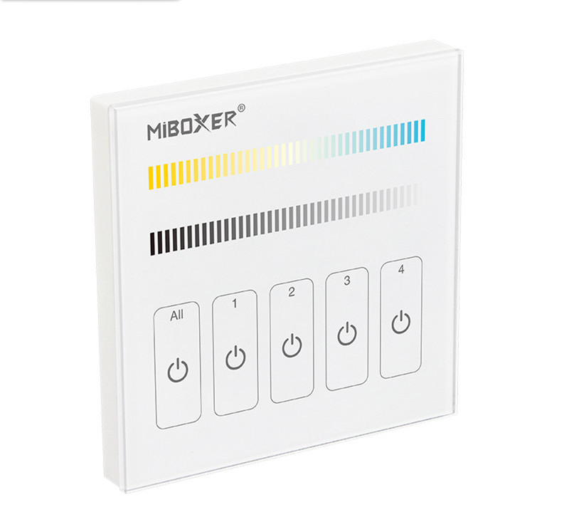 Miboxer DP2 DALI Color Temperature Dimming Panel Smart Touch Dimmer Switch Control Panel Controller