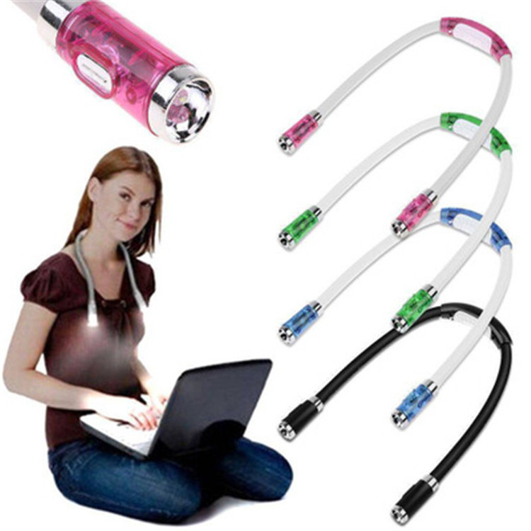 Hugged Light Portable Led Reading Lamp Hanging Lamp Cave Lighting Book Light Neck Lamp