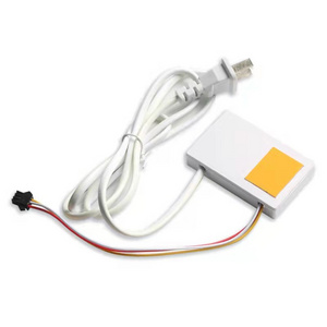 Input 190-240V AC Power Supply Transformer 24W Customize White Boxes With CCT Touch Dimmer Switch  For Led Bathroom Mirror