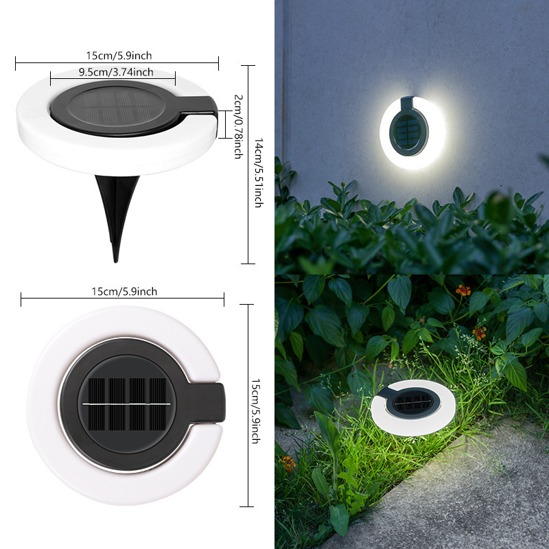 Factory clearance sales Solar buried floor light garden courtyard ground light layout waterproof led light