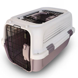 Pet Carrier Dog Sky Kennel travel cage for small and large pets air box