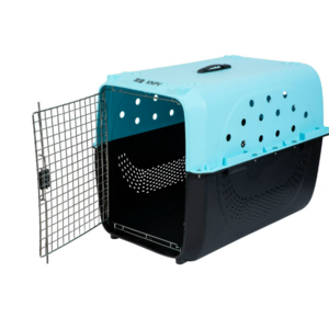 Airline Approved Portable Traveling Dog Kennels Pet Cages Carriers Plastic Large Aviation Pet Travel Box