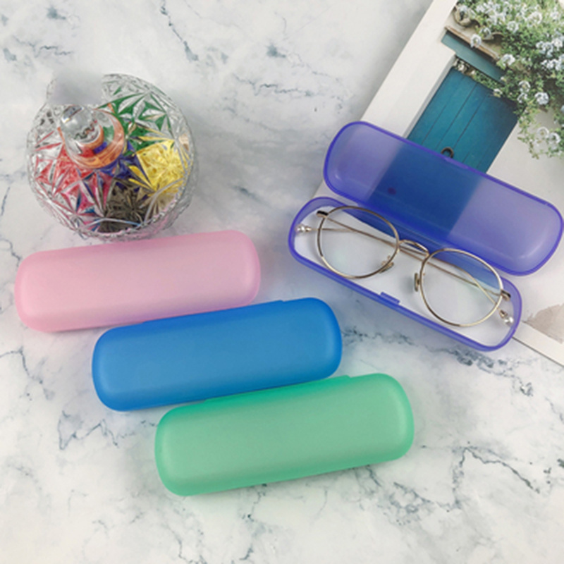 Hot Selling Clear Eyeglasses Case Customized Eyewear Box Pvc Plastic Spectacles Case for Glasses