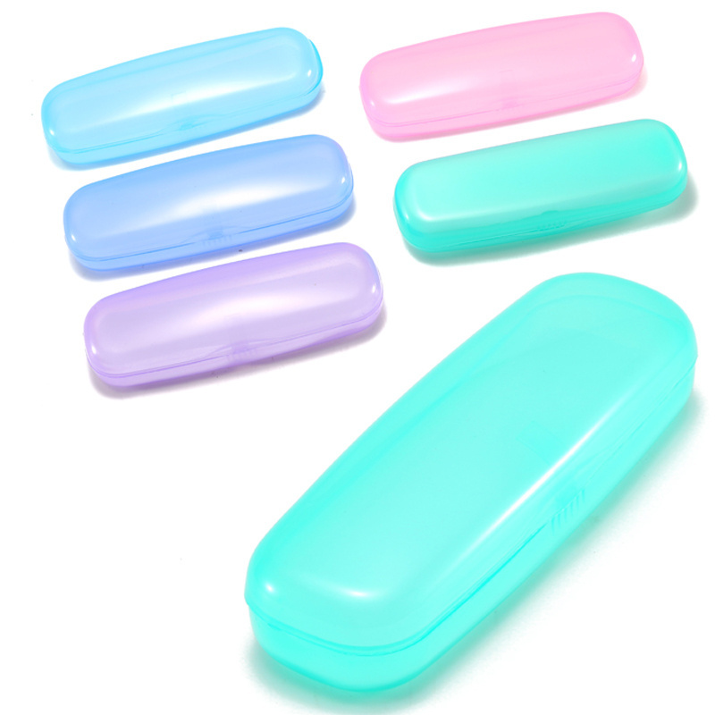 Hot Selling Clear Eyeglasses Case Customized Eyewear Box Pvc Plastic Spectacles Case for Glasses