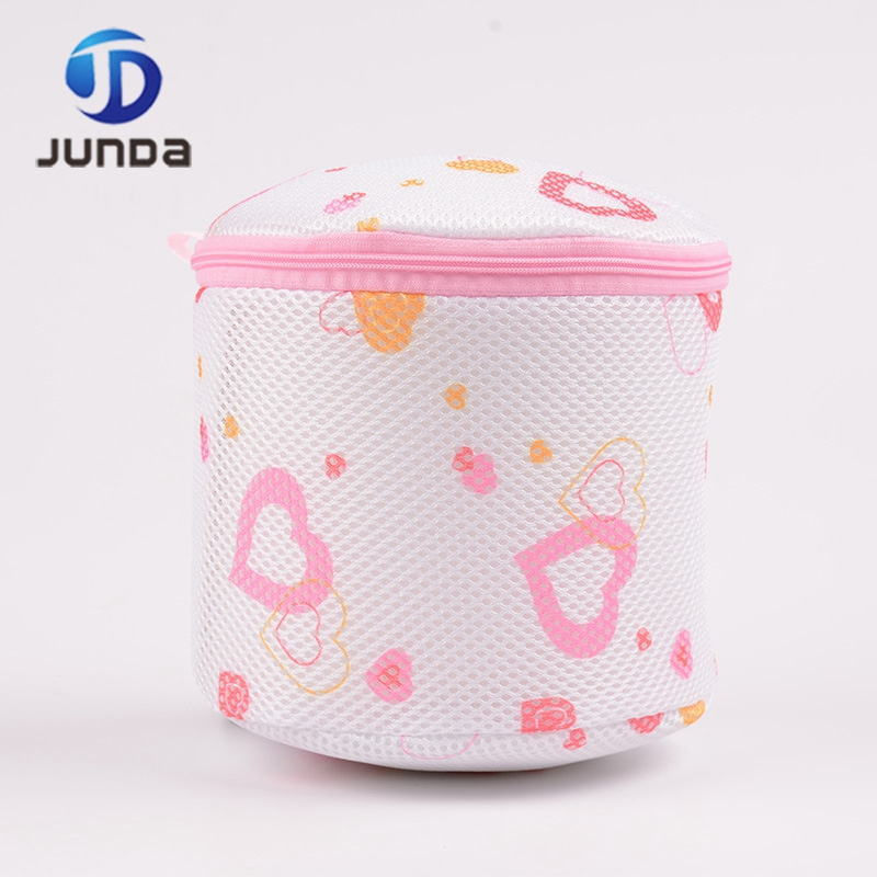 Reusable Zipper Delicate water soluble custom mesh laundry plastic wash bags in bulk