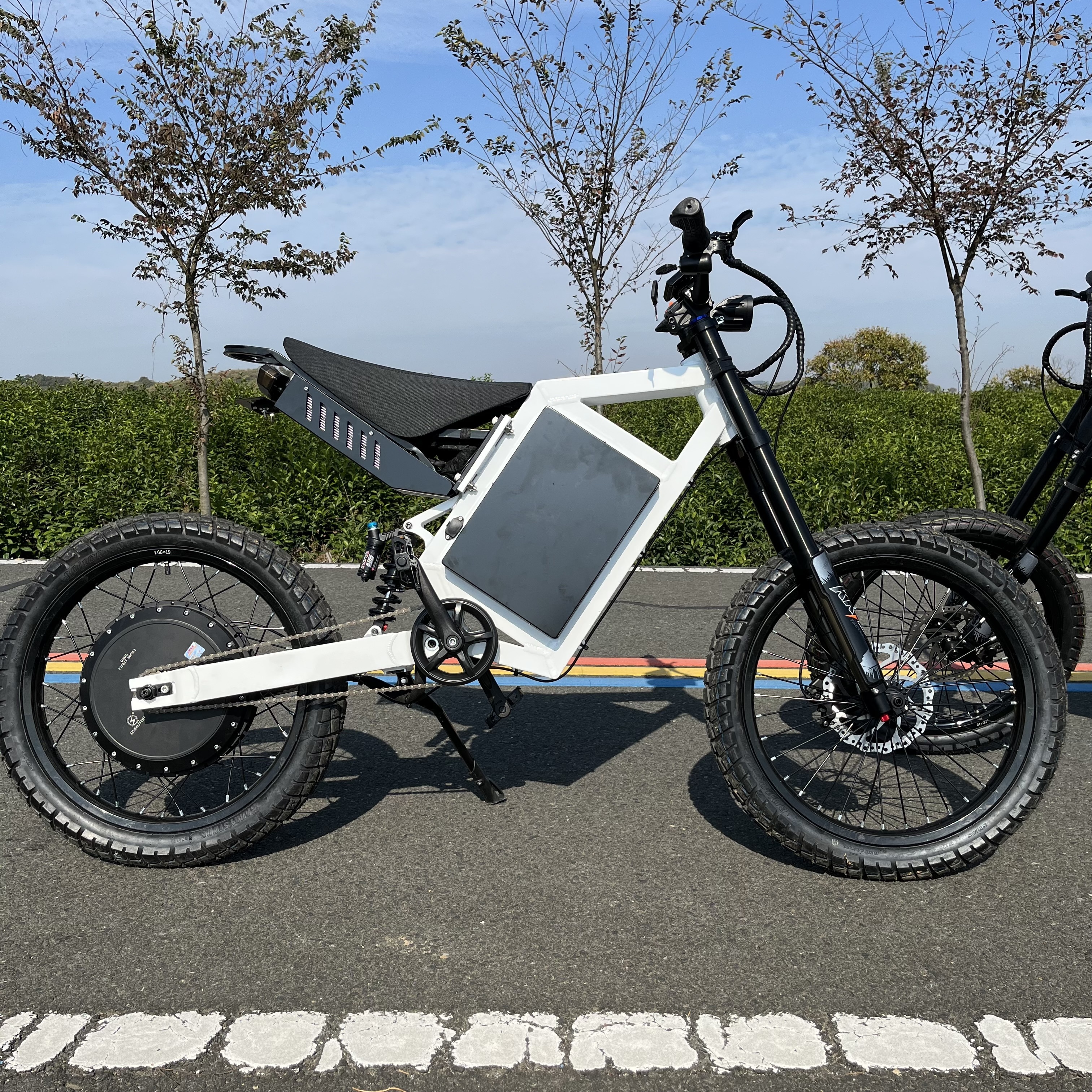 High Speed 120km/h Fat Tyre Stealth Bomber Electric Bike Snow Ebike 6000w 8000w Electric Mountain Bike