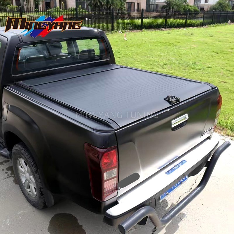 Pickup Truck Accessories Aluminum Combination lock Roller Shutter Cover 2015 For Hilux revo rocco double cab Tonneau Cover