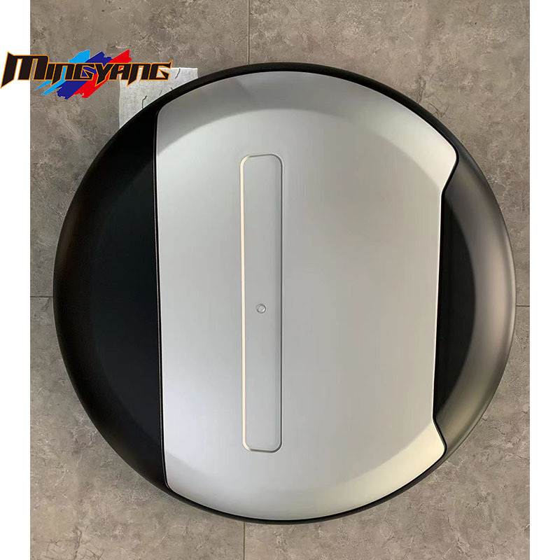 PP plastic tailgate cover 2021+ accessories spare wheel cover For Land Rover Defender 90 110 Spare Tire Cover