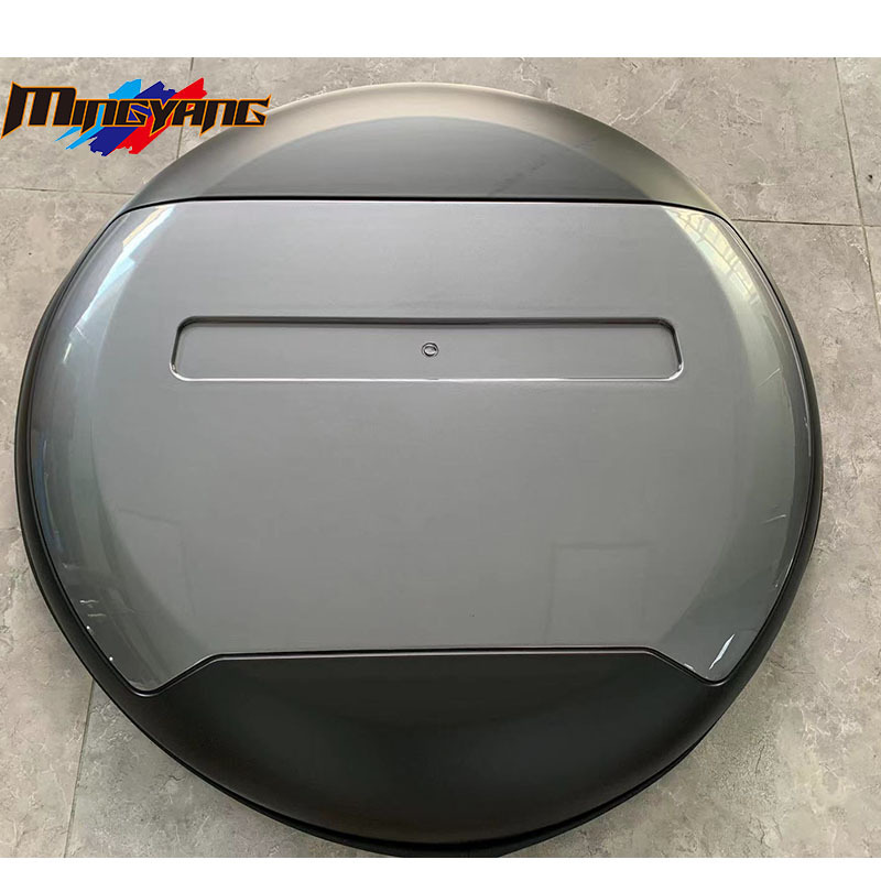 PP plastic tailgate cover 2021+ accessories spare wheel cover For Land Rover Defender 90 110 Spare Tire Cover