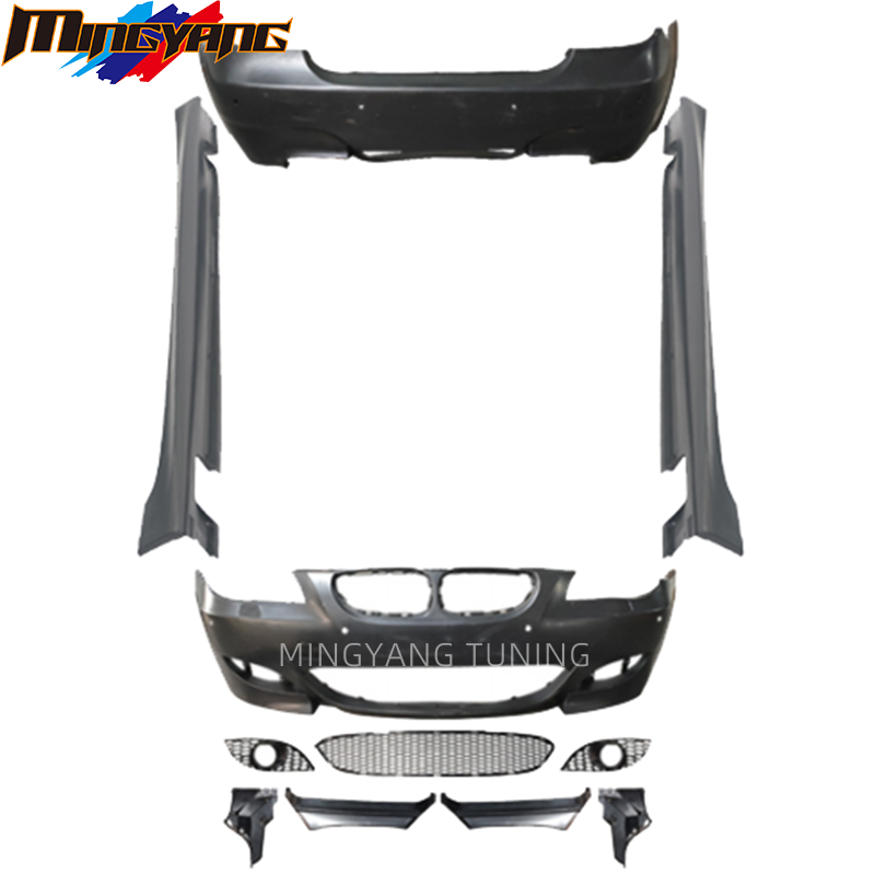 High quality E60 M5 bodykit front bumper car parts upgrade 5 series accessories For BMW E60 body kit 2004-2010