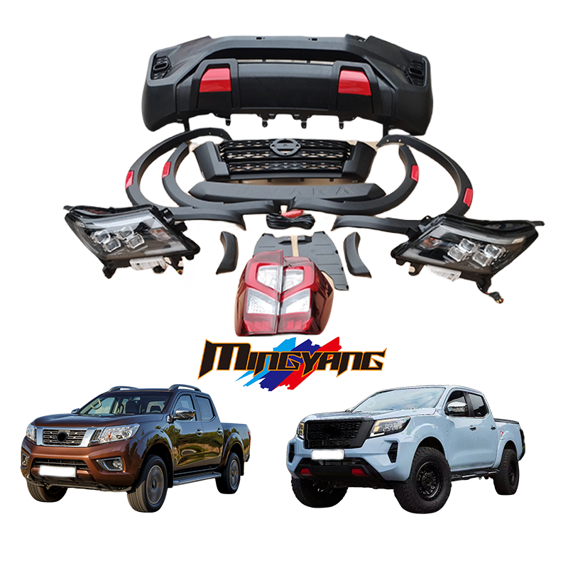 High Quality  2020 Navara design  accessories car bumper body kit front facelift bumper for Nissan Navara NP300 2015