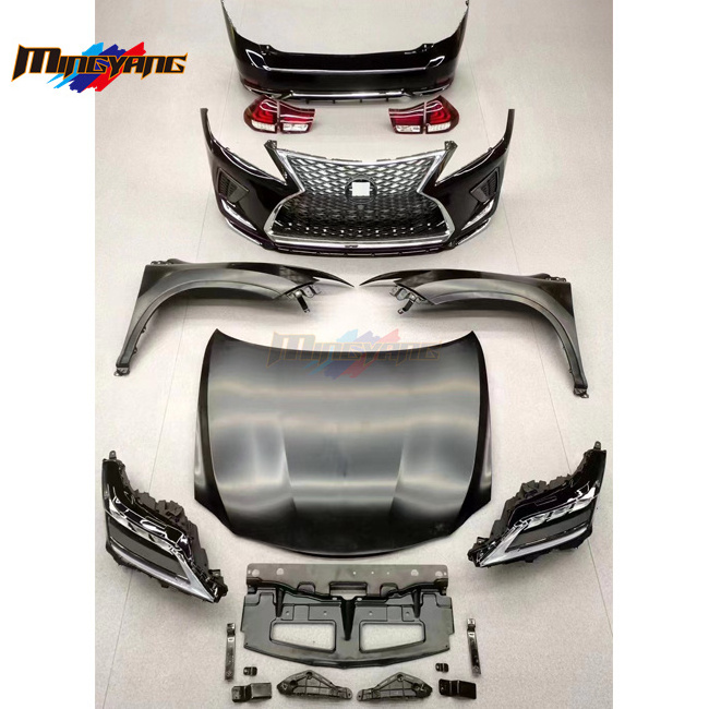 High quality plastic RX old upgrade new convert 2020 model body kit for lexus RX300 rx350 rx450h rx270 2005-2008 bodykit