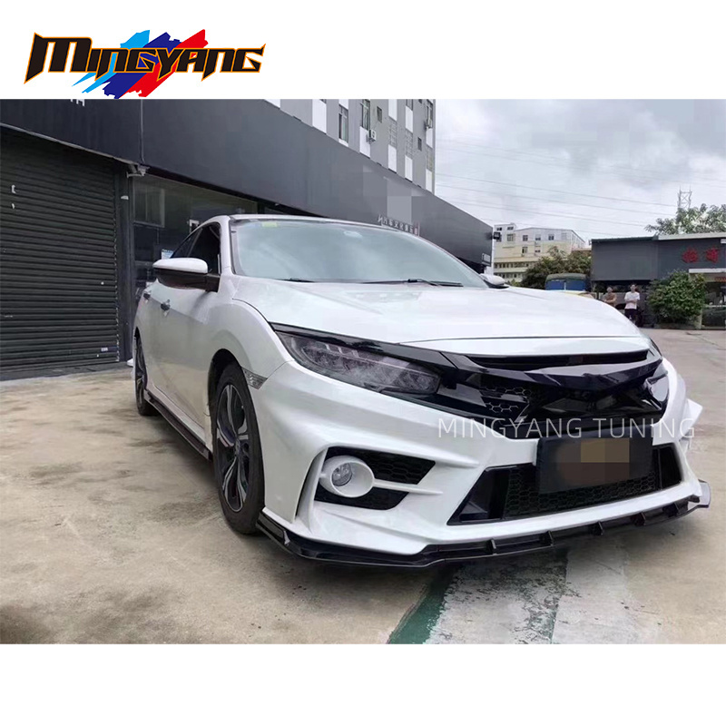 PP Plastic FC-450 design facelifts body kit civic accessories 2016-2018 For body kit Honda Civic