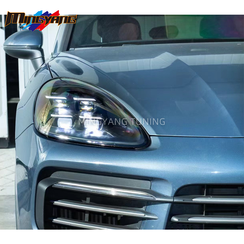 High quality 9Y0.1 upgrade to 9Y0.2 2024 pdls led headlights car bumpers bodykit for Porsche Cayenne 2018-2023 9Y0 body kit