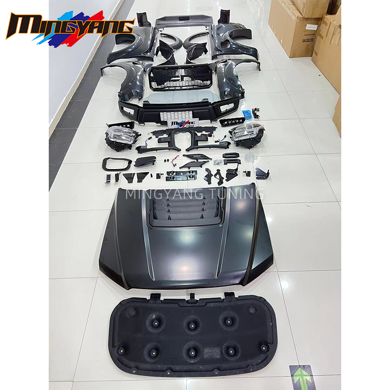 High quality  body kit 2012-2021  Ranger accessories T6 T7 T8 car bumpers for Ford Ranger upgrade F150 Raptor bodykit