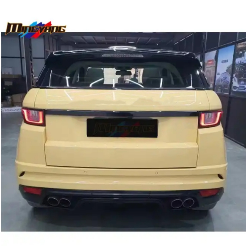 PP plastics SVR car bumpers 2010-2019 for Range Rover Evoque  body kit