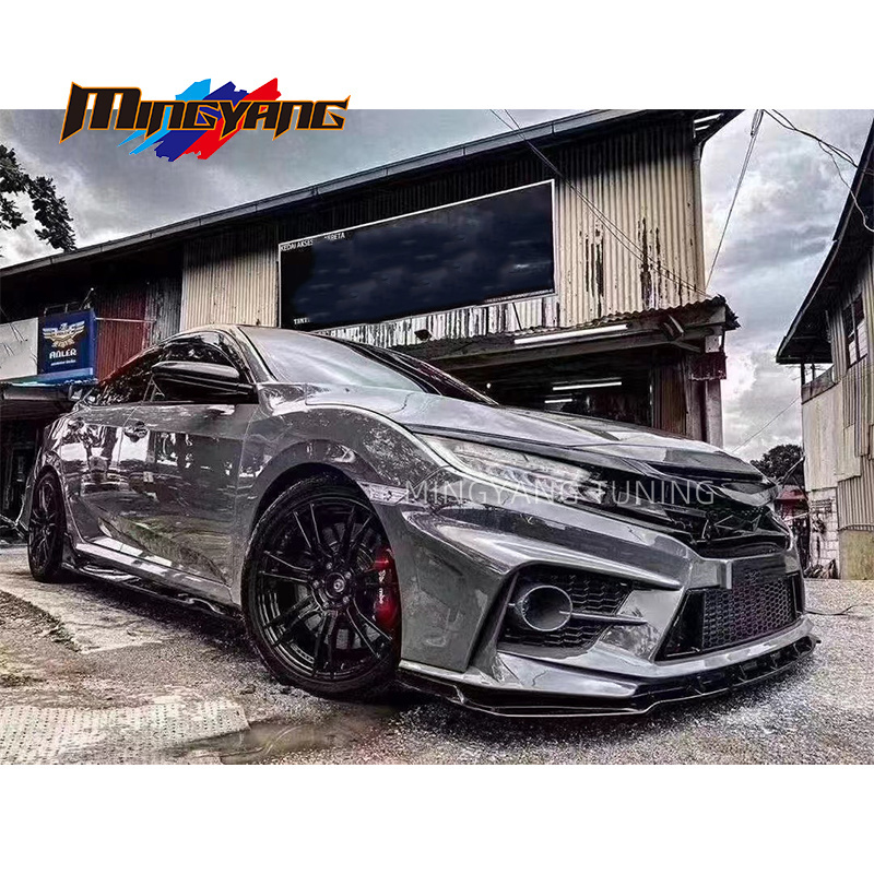 PP Plastic FC-450 design facelifts body kit civic accessories 2016-2018 For body kit Honda Civic