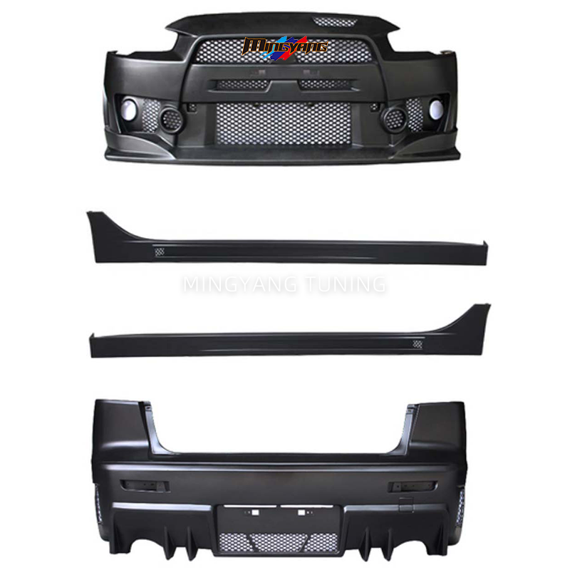 FQ400 edition body kit front bumper rear bumper side skirt 2008-2013 For Mistubishi Lancer EX