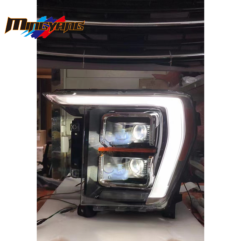 Mingyang tuning 2022-2023 car head light head lamp 2lens for Ford F150 led headlights