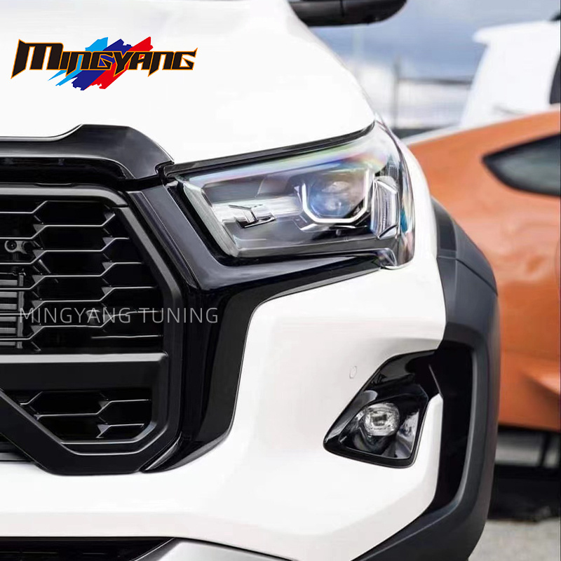 Mingyang high quality facelifts body kit GR Sport conversion car bumper 2020-2022 for Hilux revo bodykit