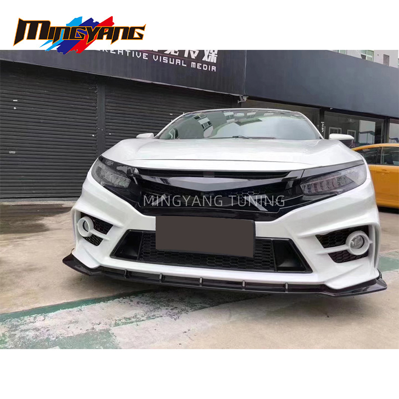 PP Plastic FC-450 design facelifts body kit civic accessories 2016-2018 For body kit Honda Civic