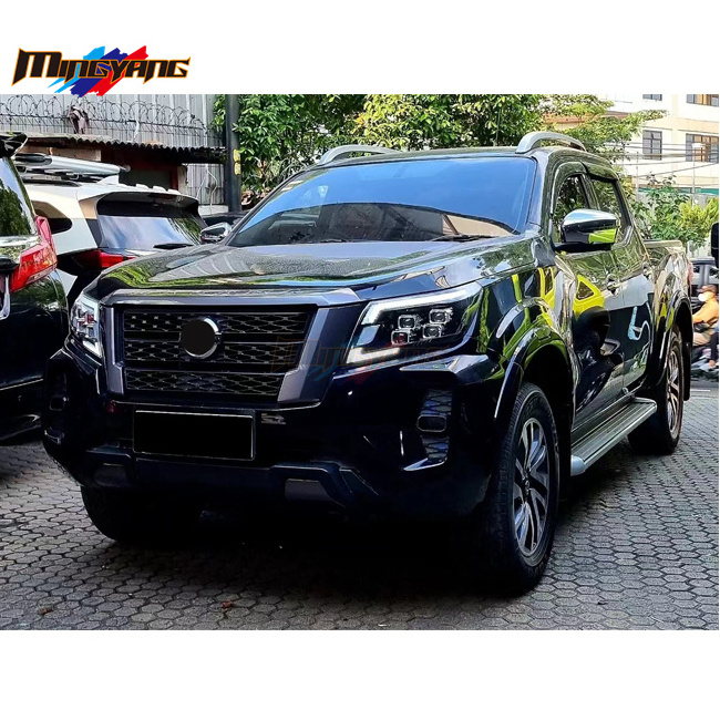 High Quality  2020 Navara design  accessories car bumper body kit front facelift bumper for Nissan Navara NP300 2015