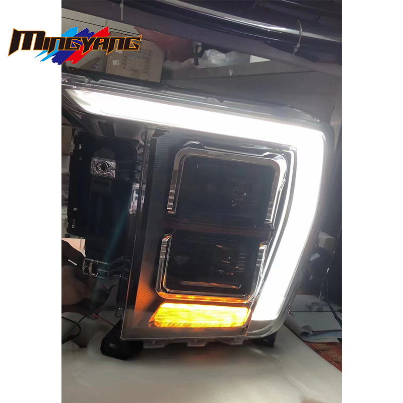 Mingyang tuning 2022-2023 car head light head lamp 2lens for Ford F150 led headlights