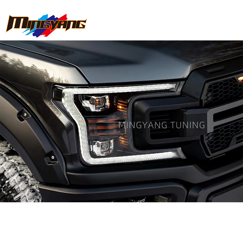 New design 4x4 Pickup Car Accessories full LED head lamp head light 2018 2019 2020 for Ford F150 headlights