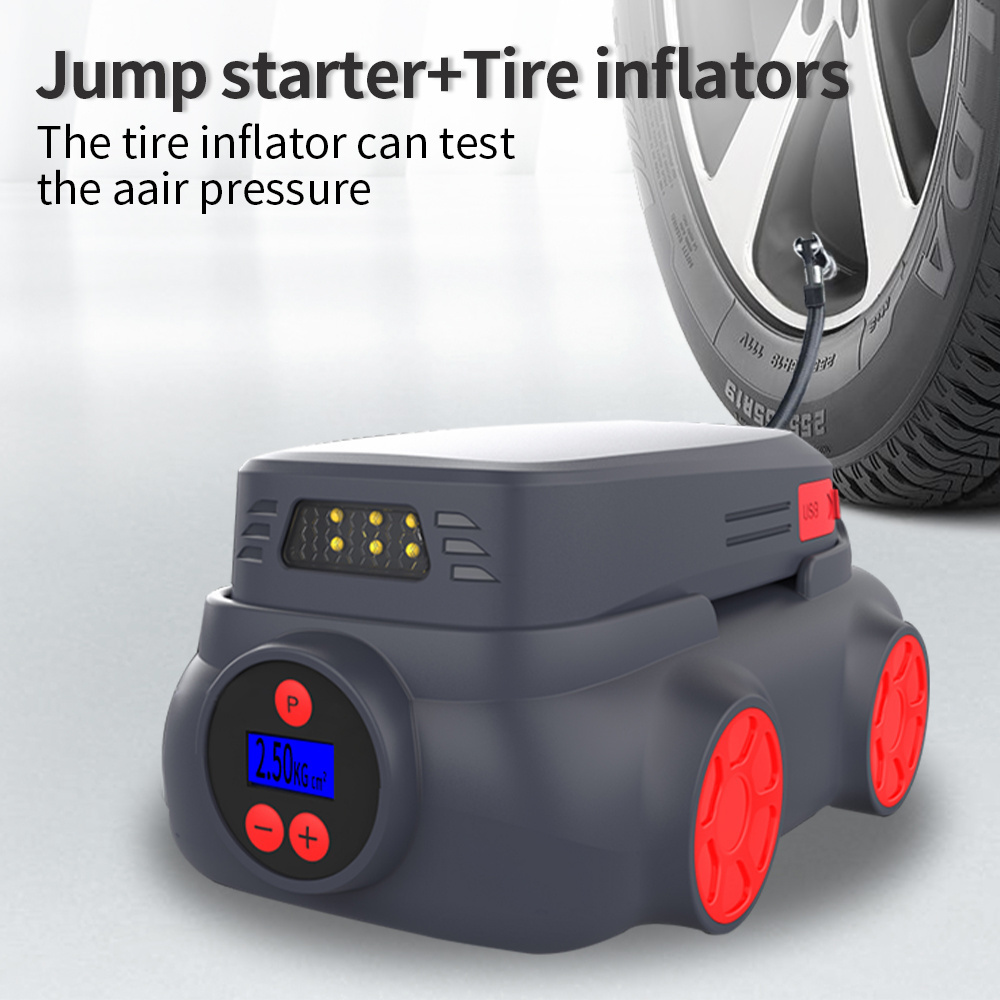 high pressure portable air compressor emergency tools car truck tyre tire inflators  pump