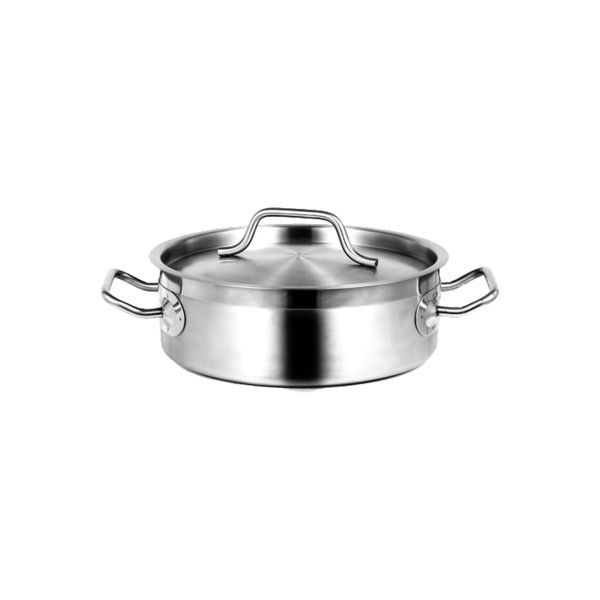 Stainless Steel Hot Sauce Pan Cookware Cooking Milk Pot With Handles