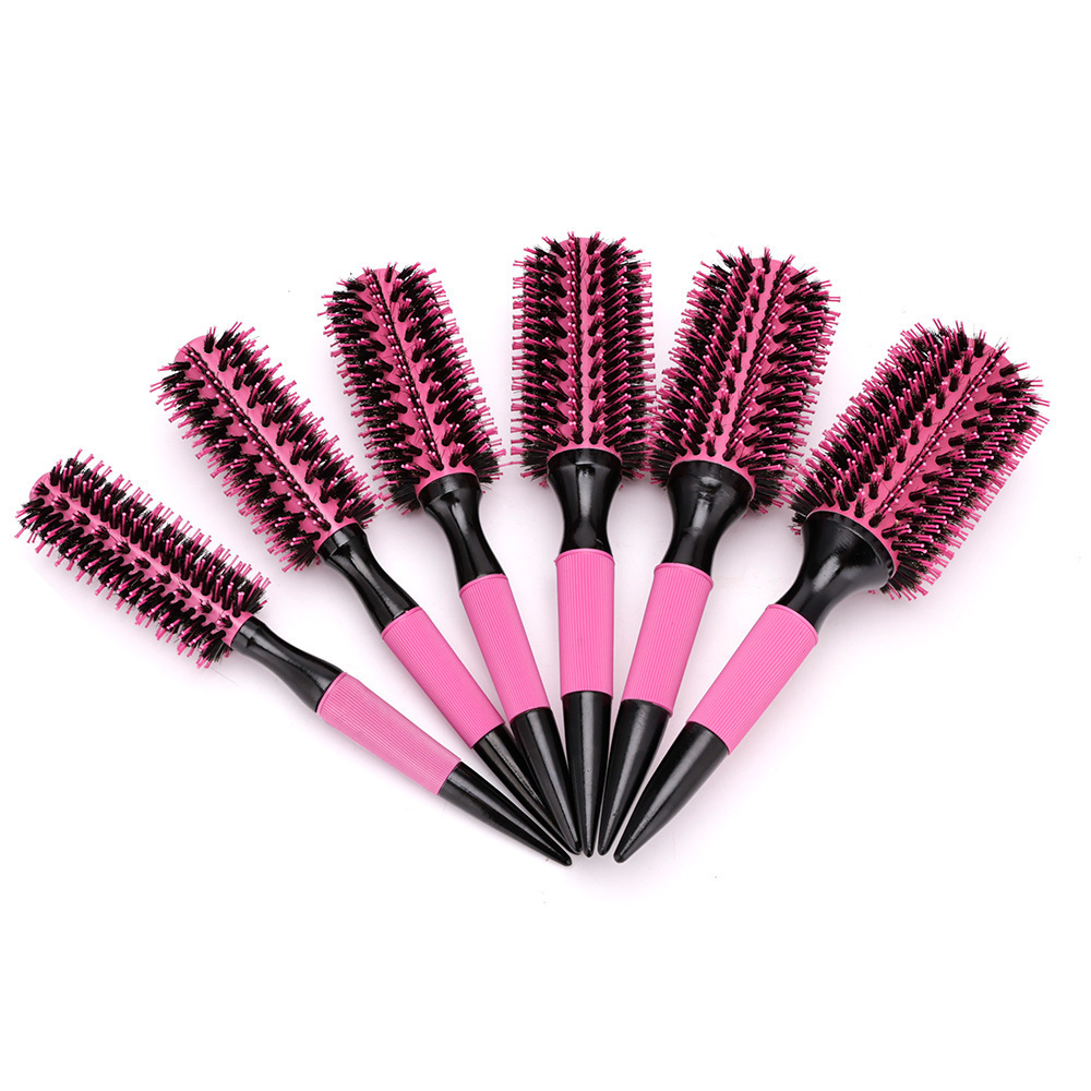 professional salon ceramic round hair brush Thermal best nylon round roller brush Brazilian comb for babershop