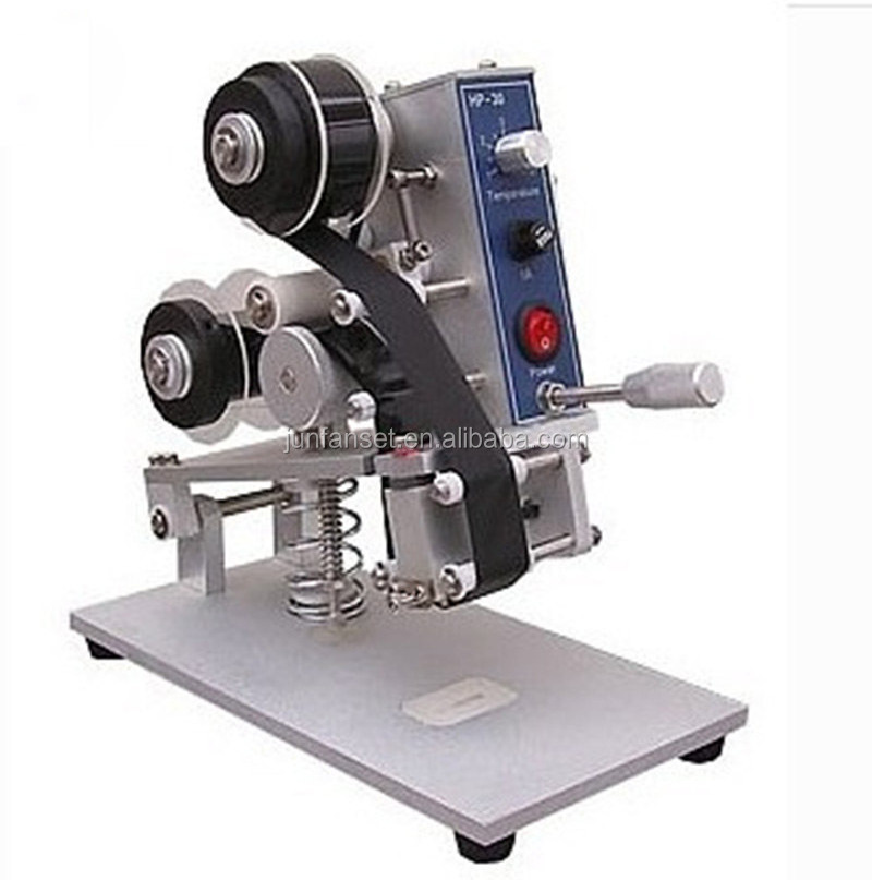 CE top grade hot stamp expiration date manual date coding machine