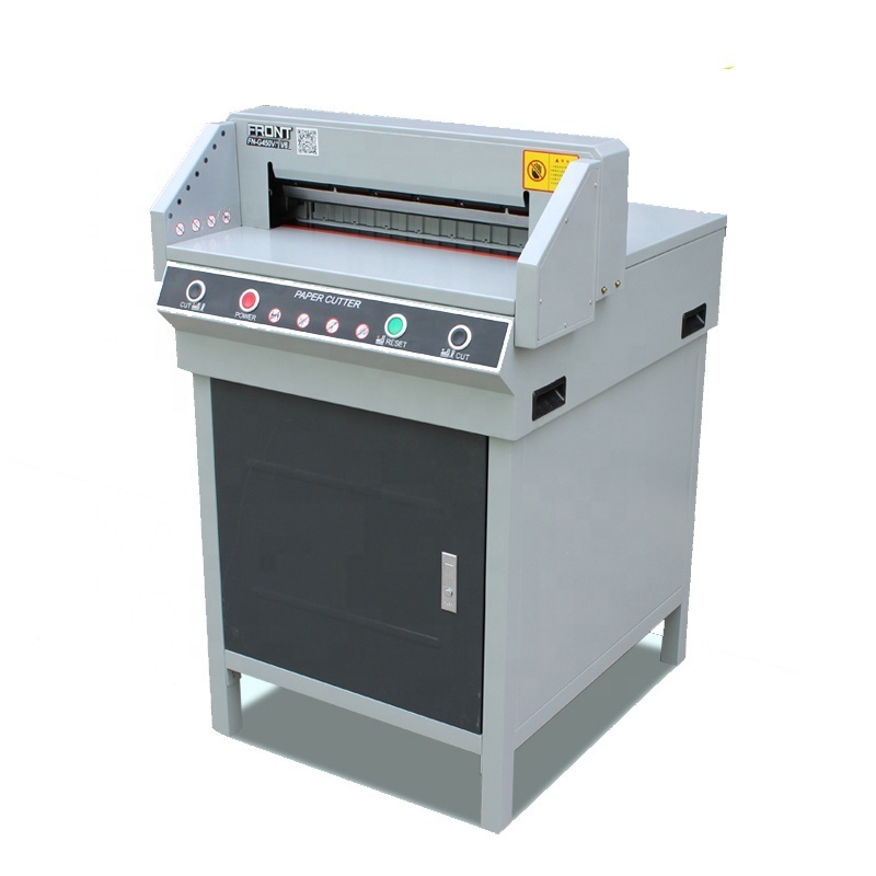 G450V+ Electric Guillotine Paper Cutting Machine A3 Paper Die Cutter Photo Book Cutter