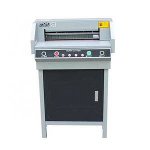 G450V+ Electric Guillotine Paper Cutting Machine A3 Paper Die Cutter Photo Book Cutter