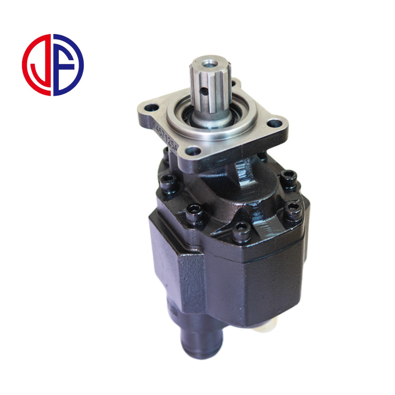 PTO mounted bi-directional 80/100cc steel gear pump hydraulic for heavy duty dump truck