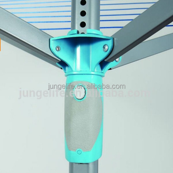 4-arm outdoor umbrella rotary clothes dryer