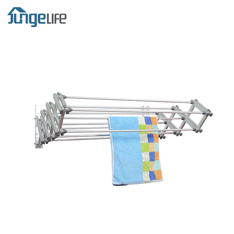 Push-Pull Clothes Rotatable Hanging Wall Mounted Drying Racks For Laundry