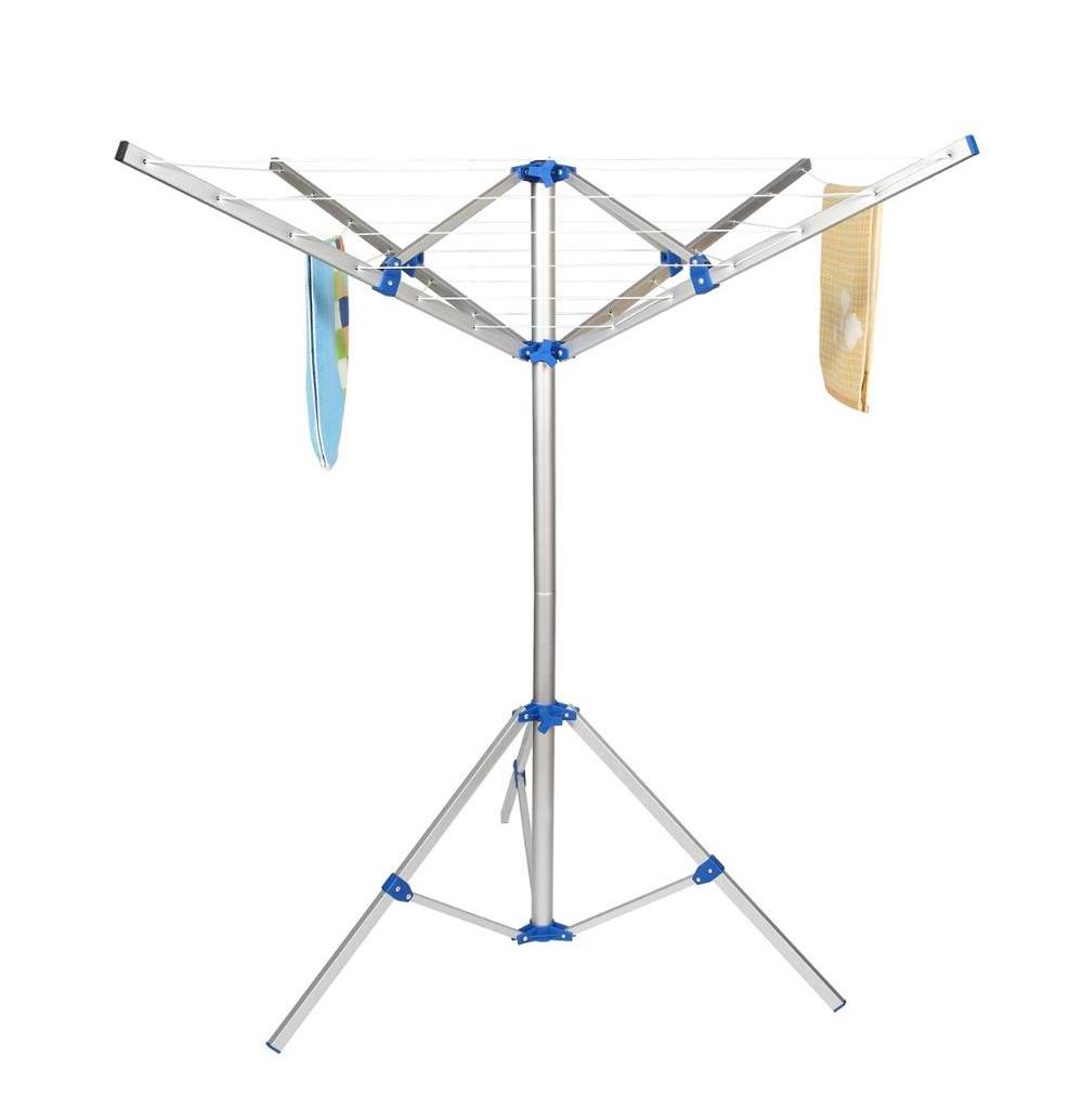 outdoor tripod laundry clothes drying rack