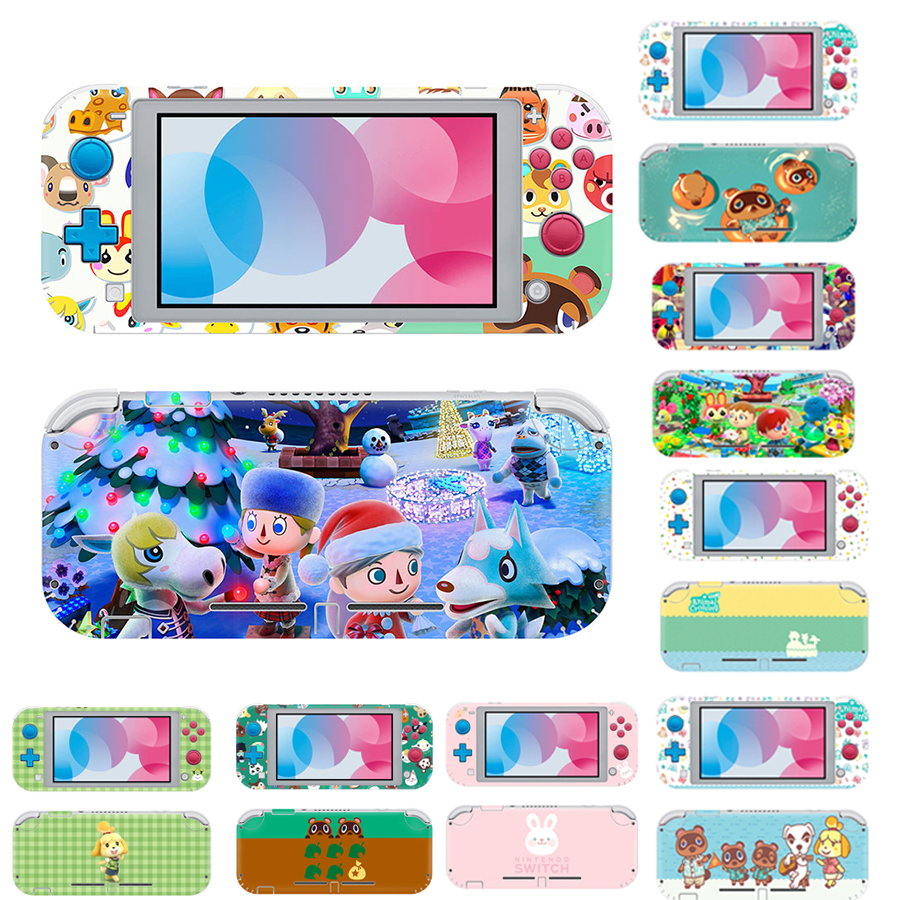 AnimalCrossing Protector Stickers For Nintend Switch Lite Cute Skin Console Housing Decoration Decal Case For Mini Switch Lite