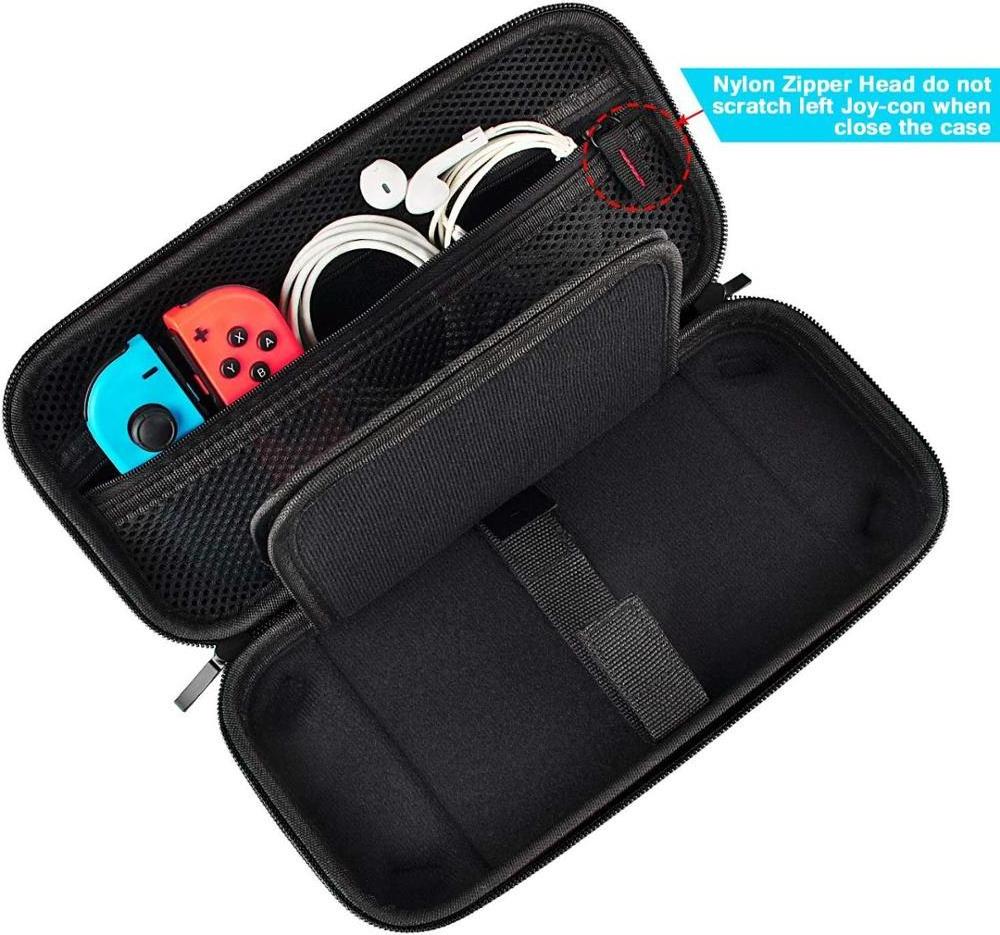 Carrying Case for Nintendo Switch Protective Hard Portable Travel Carry Case Shell Pouch for Nintendo Switch Console Accessories