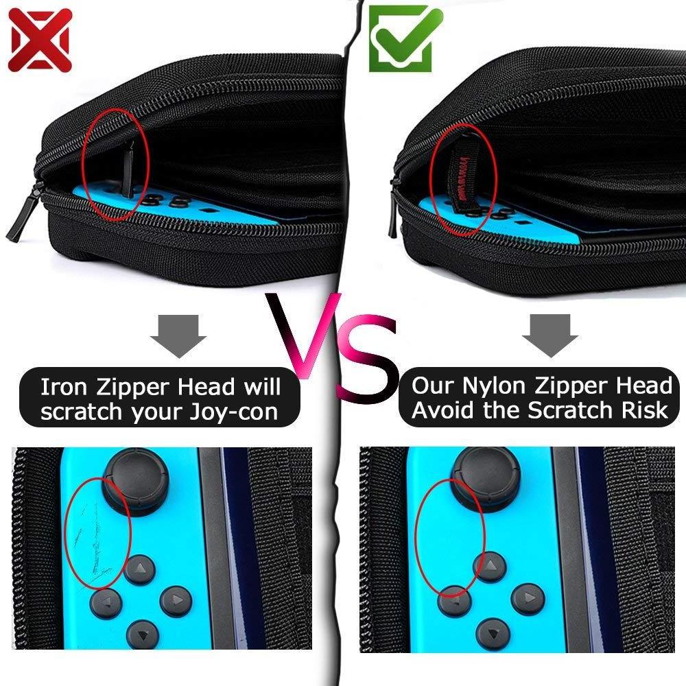 Carrying Case for Nintendo Switch Protective Hard Portable Travel Carry Case Shell Pouch for Nintendo Switch Console Accessories