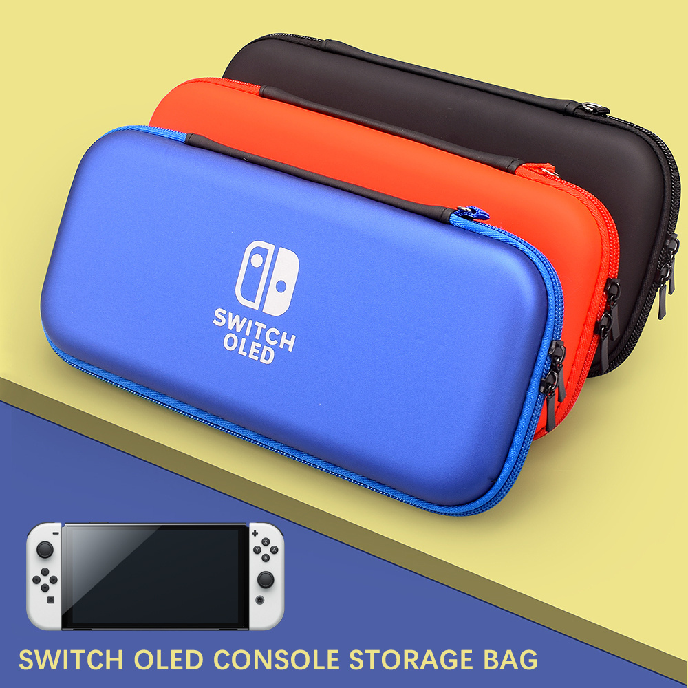 New Bag For Nintendo Switch OLED Console Storage Hard Shell Cover Portable Handle Travel Bag & Case Game Accessories