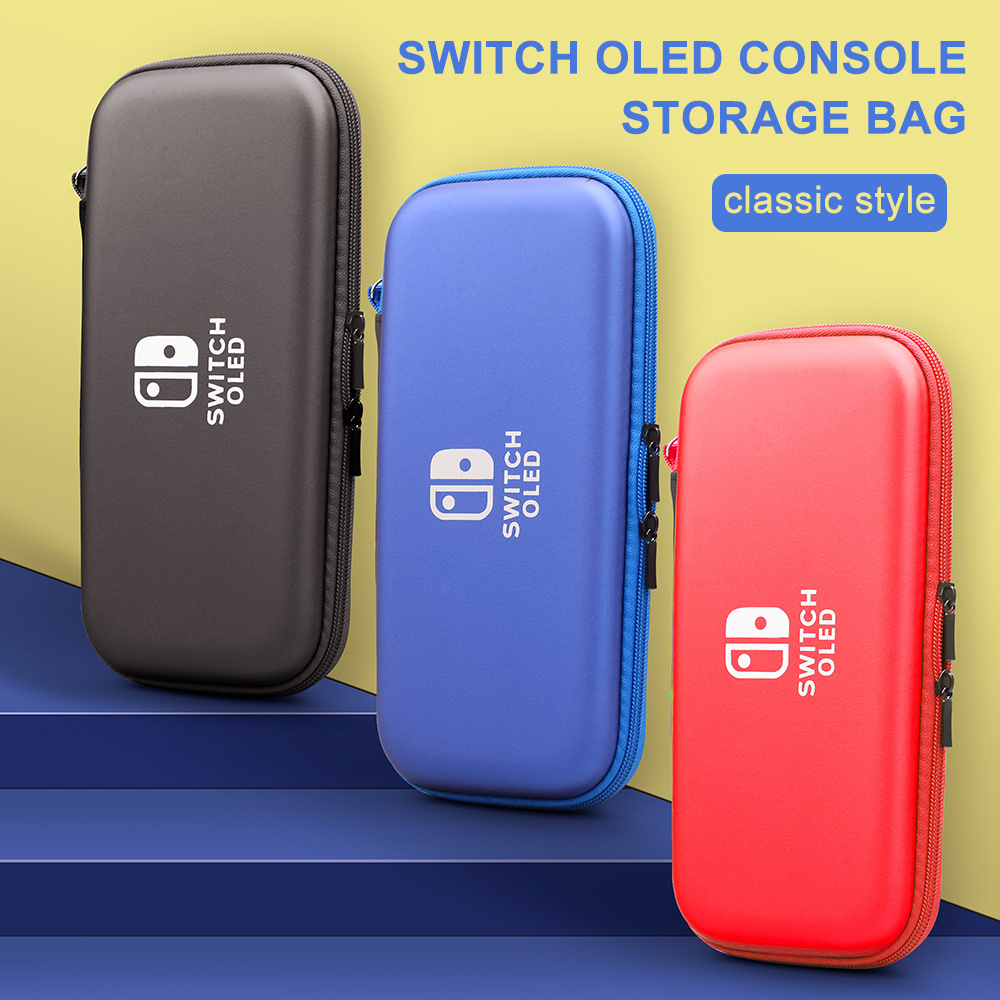 New Bag For Nintendo Switch OLED Console Storage Hard Shell Cover Portable Handle Travel Bag & Case Game Accessories