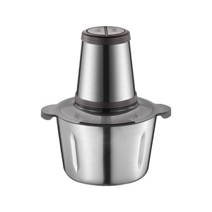 2L Stainless Steel Small Vegetable Mixer 300W Multi-function Mini Electric Meat Chopper meat grinder